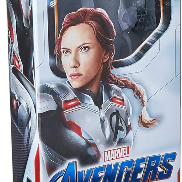 Marvel Avengers Titan Heroes Black Widow with Power FX Port 12" New in Box - Picture 12 of 16
